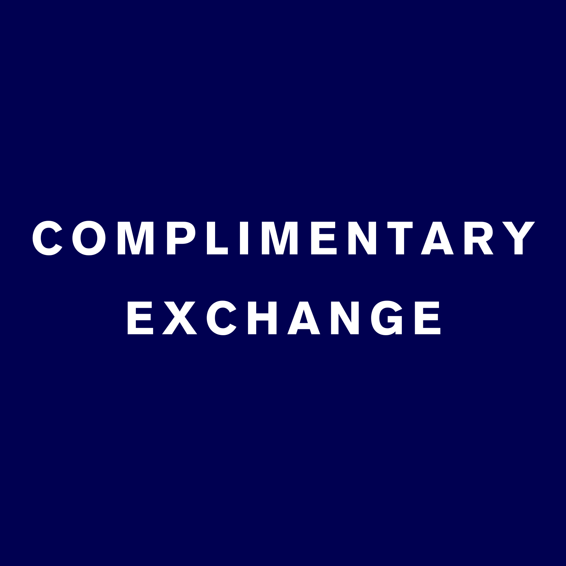 Complimentary Exchange - May Anthony