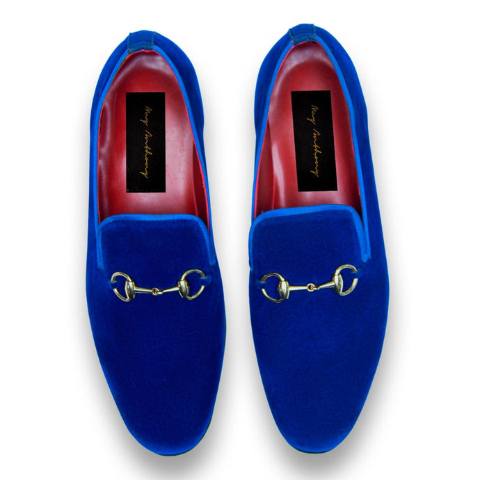 Edward Handmade Velvet Loafers - May Anthony