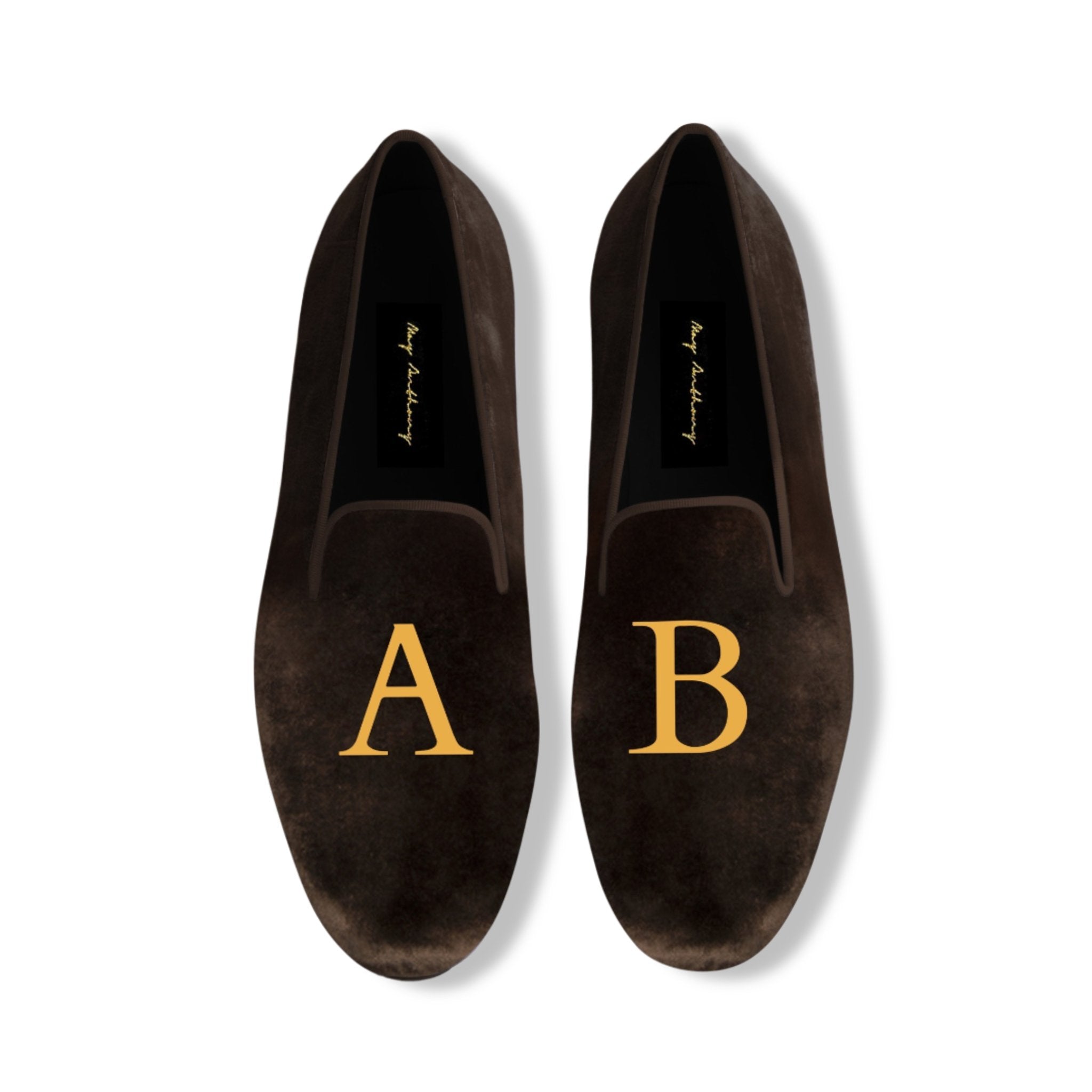 Custom deals monogram loafers